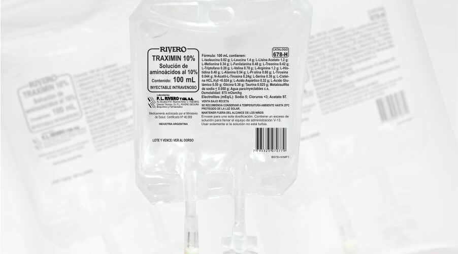 Aminoácidos Pediátricos para Neonatología, TRAXIMIN 10 % Nueva presentación